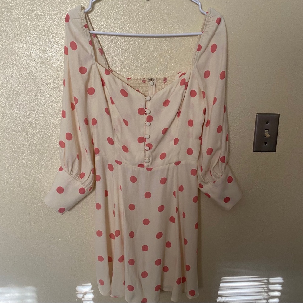 Reformation • Lumiere Polka Dot Dress - Picture 2 of 5